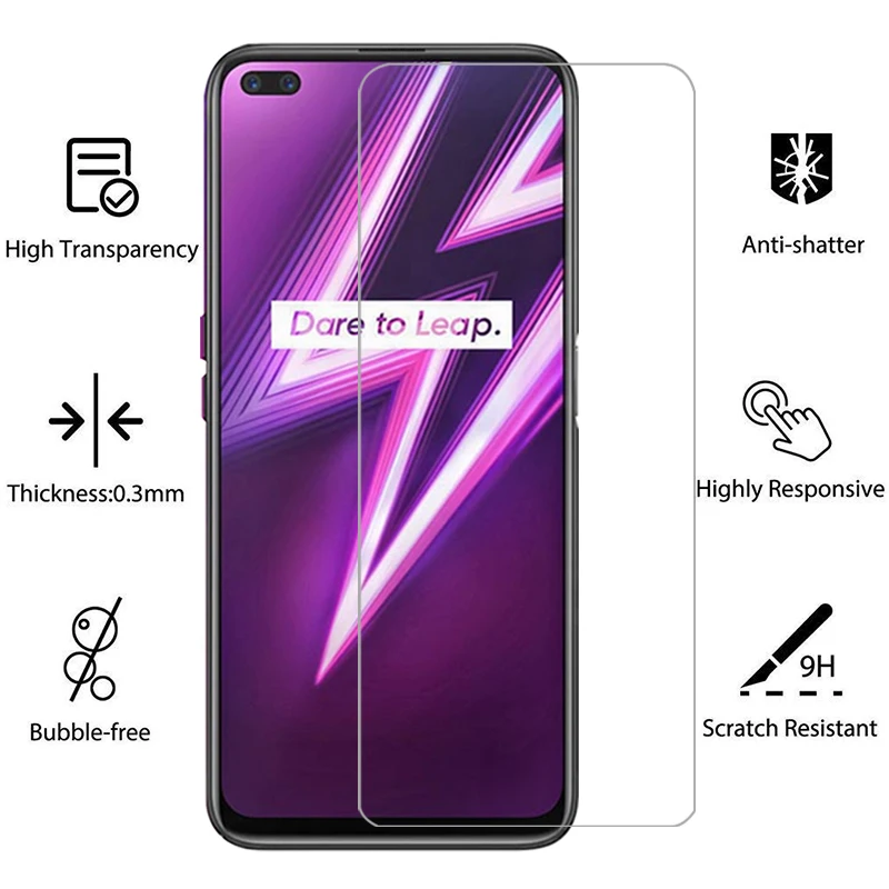 tempered glass for realme 6 pro phone case on realme6 procase 6pro realme6pro back cover 360 realmi relme reame ralme real me mi