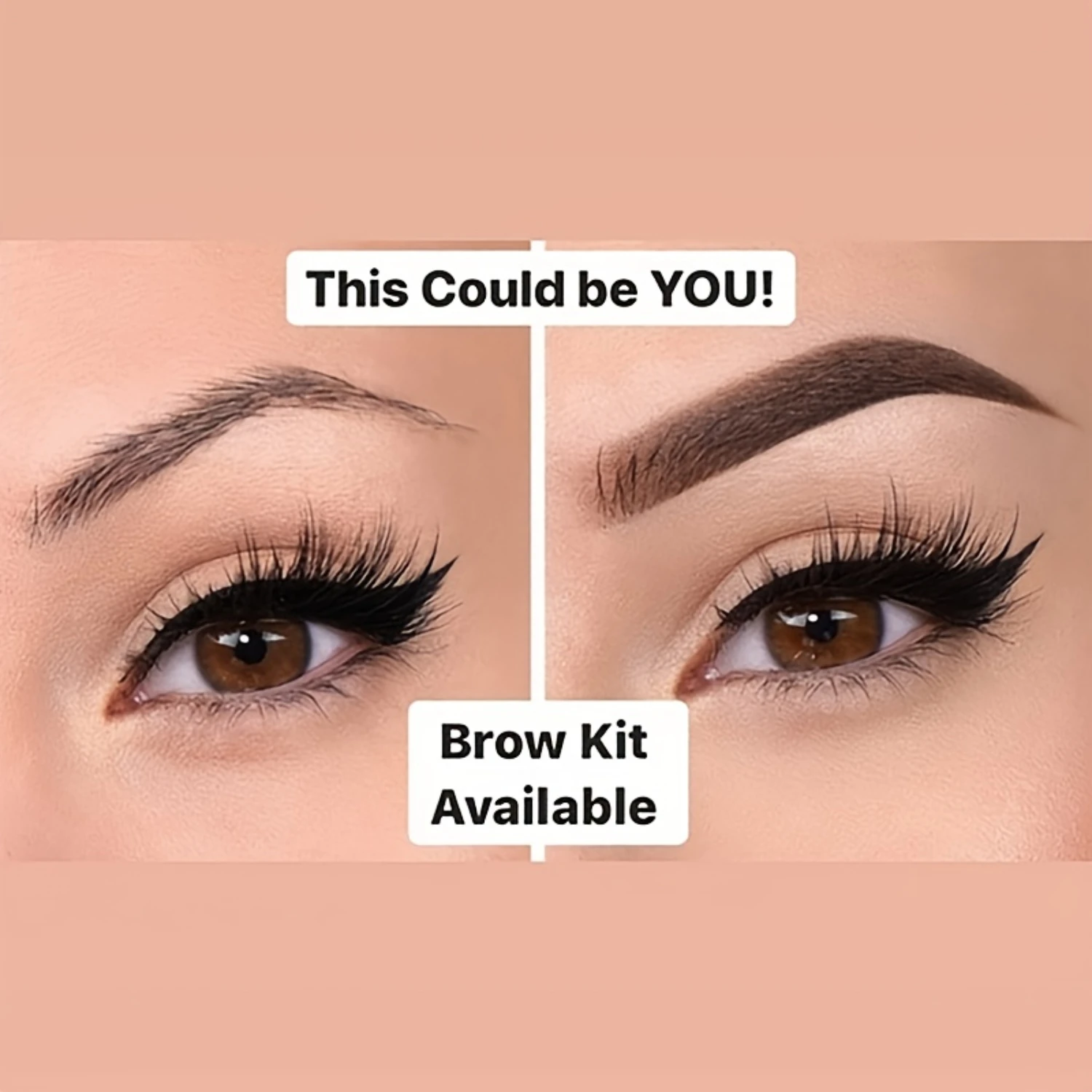 Sourcils parfaits, pochoir avec une bande élastique fixe, autocollants de forme réutilisables