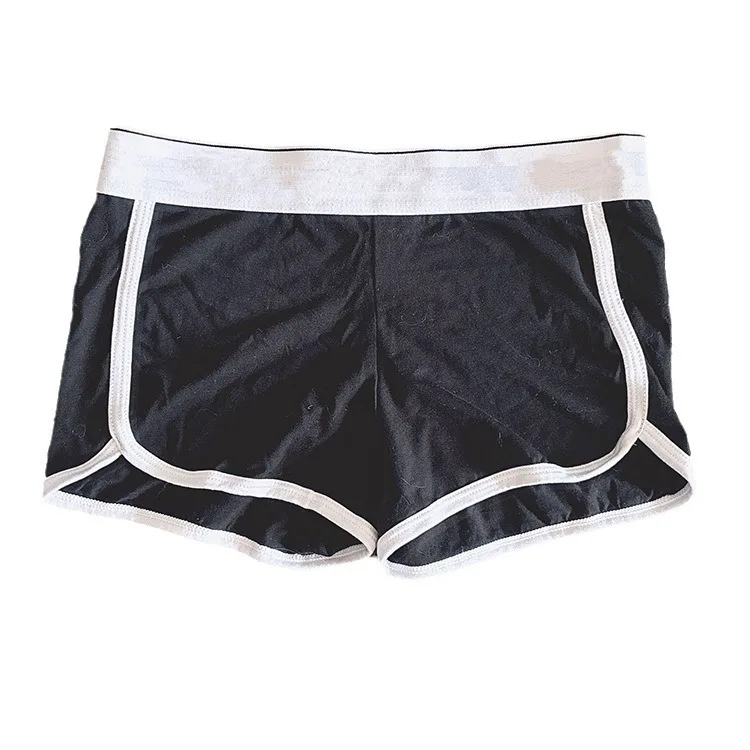 Trendy Women's Pure Cotton Casual Underwear with Flat Corners and Four Corners, Comfortable Leggings and Safety Pants