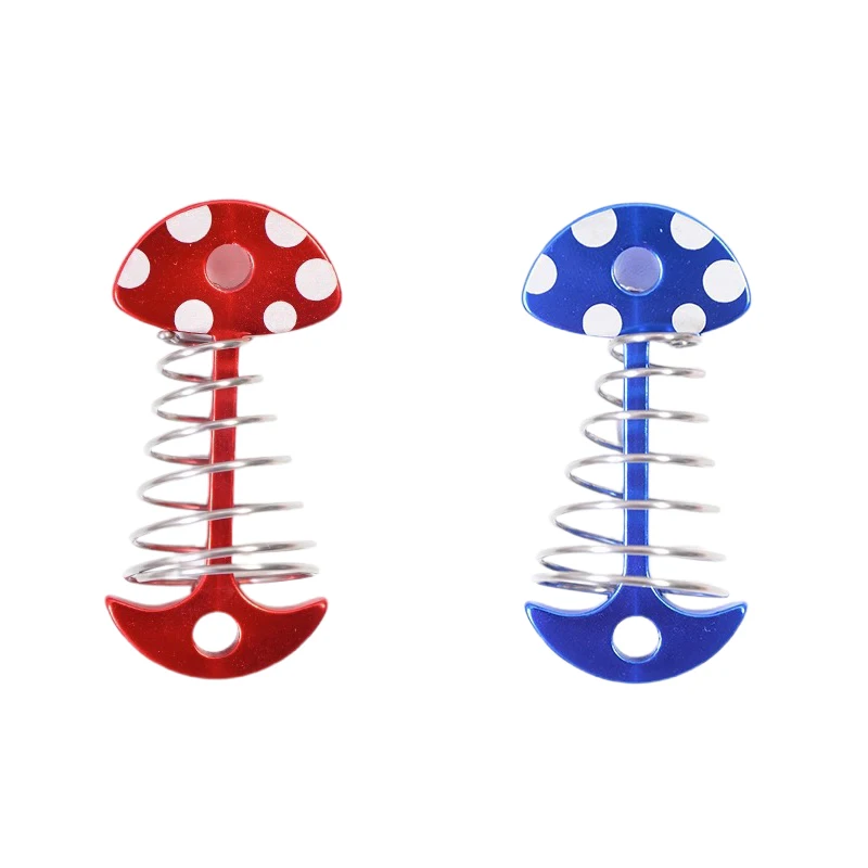 Cogumelo deck âncora estacas tenda estacas primavera vento corda fivela acampamento toldo âncora tenda ganchos fixo prego deck peg