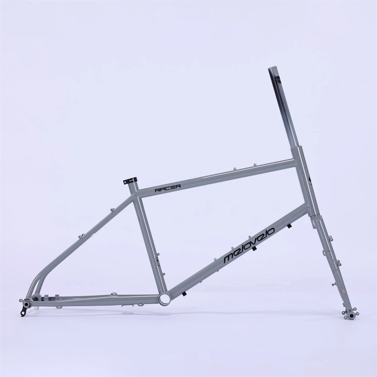 Gravel Bike Frame 20 Inch 4130 Cr-Mo Steel Road Bike Frameset Barrel Shaft Design Cycling Parts