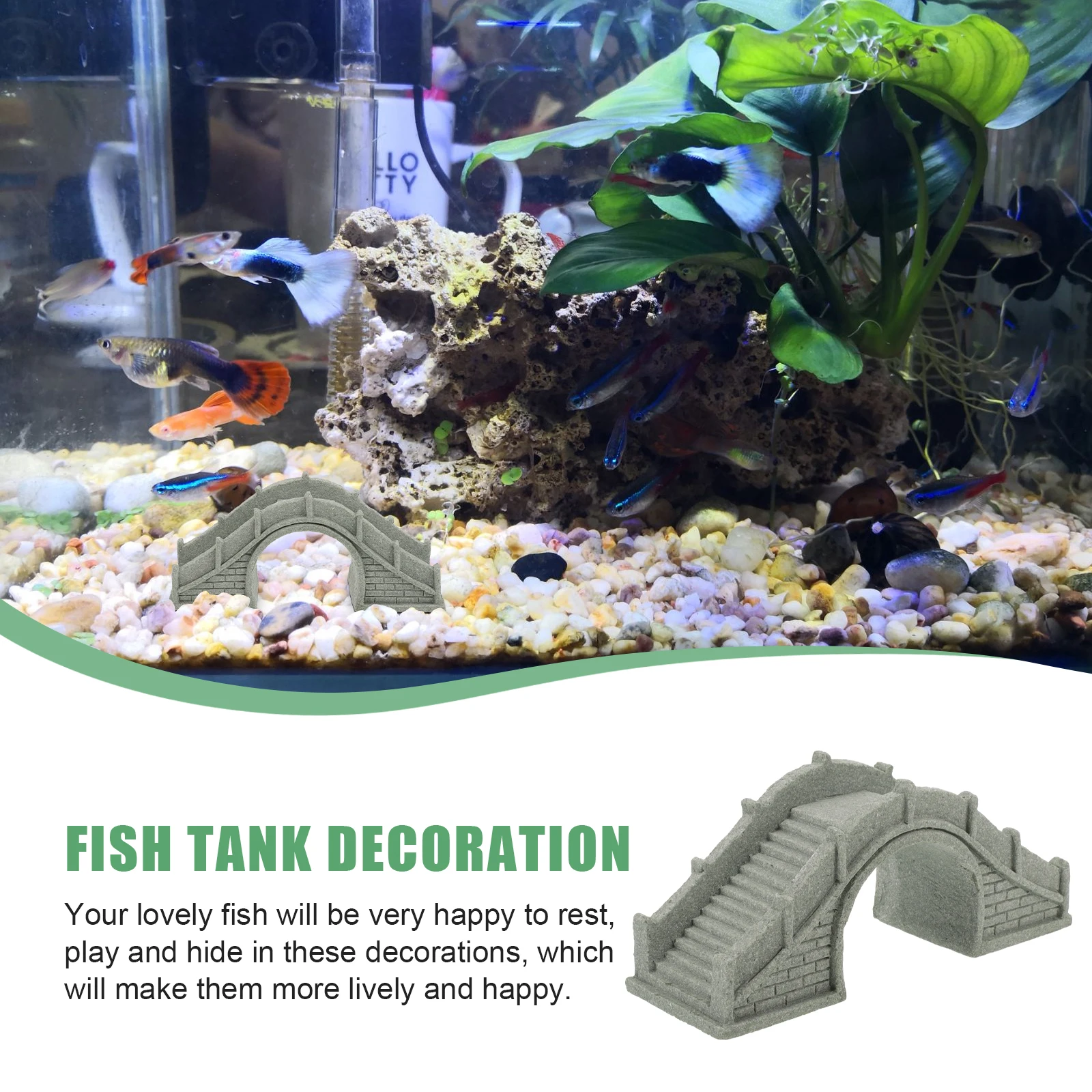 

Resin Bridge Vintage Arch Bridge Garden Decoration Micro Landscape Bonsai Ornament for Succulent Plants Mini Garden Decor