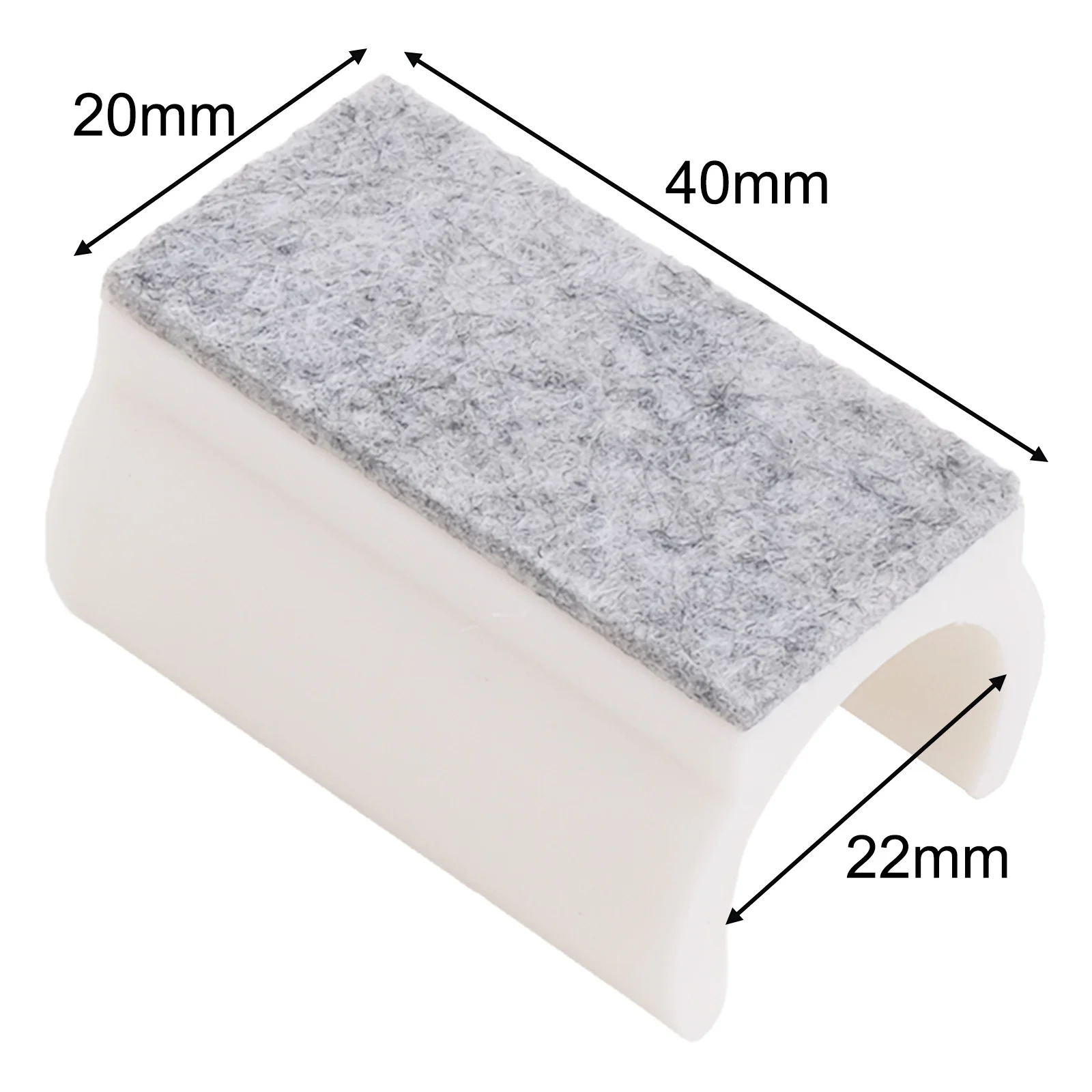 Felt Pads Chair Gliders Office Chairs Pre-assembled Felt Pads Resealable Packaging Robust Design For Parquet Flooring