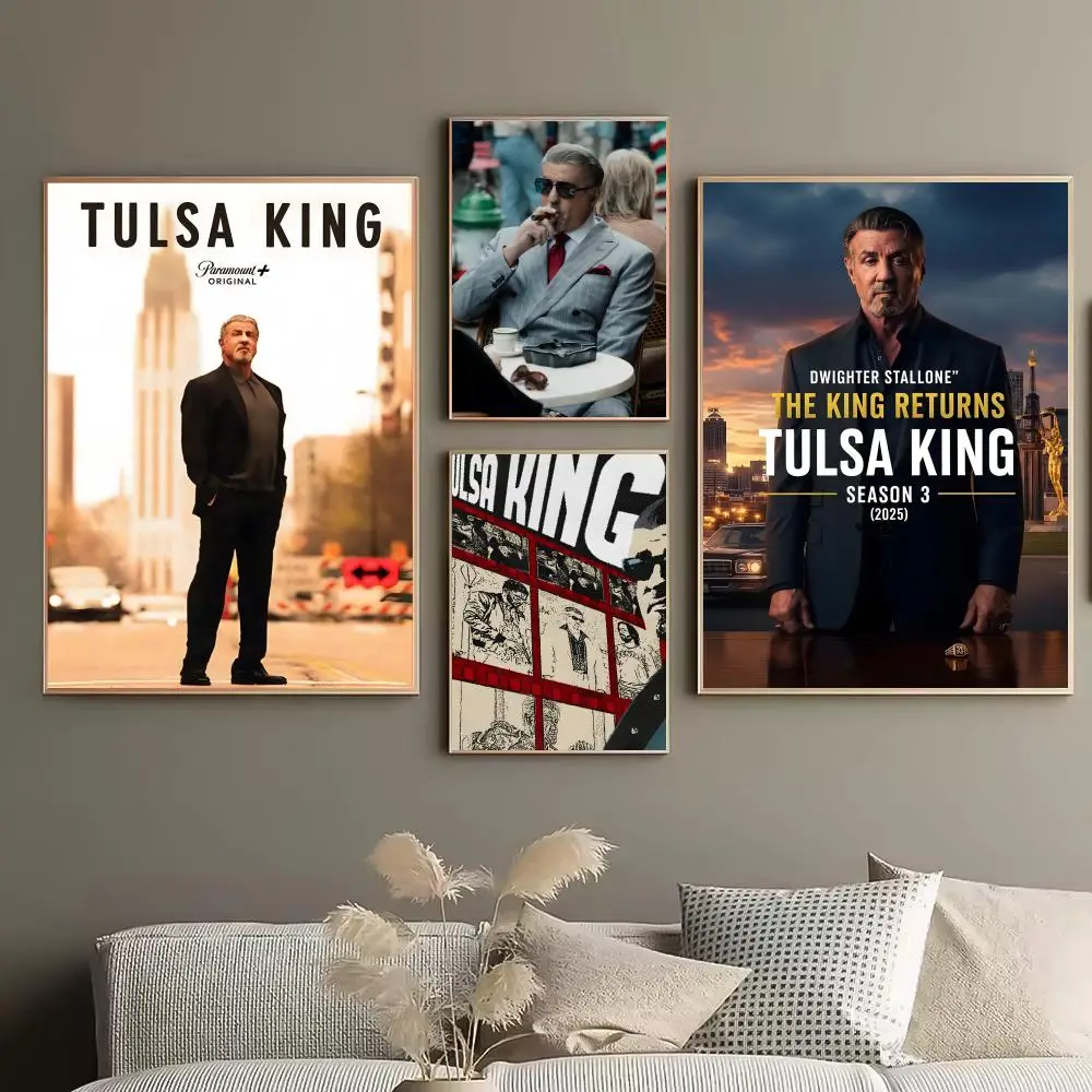 T-Tulsa K-king ملصق HD أنيمي موضوع ساخن المغني/OST/فيلم مقاوم للماء عصا ذاتية ديكور المنزل