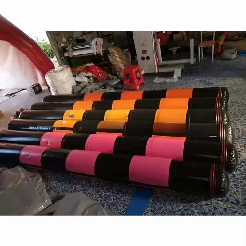 Inflatable mechanical wiping sweeper melting game arm