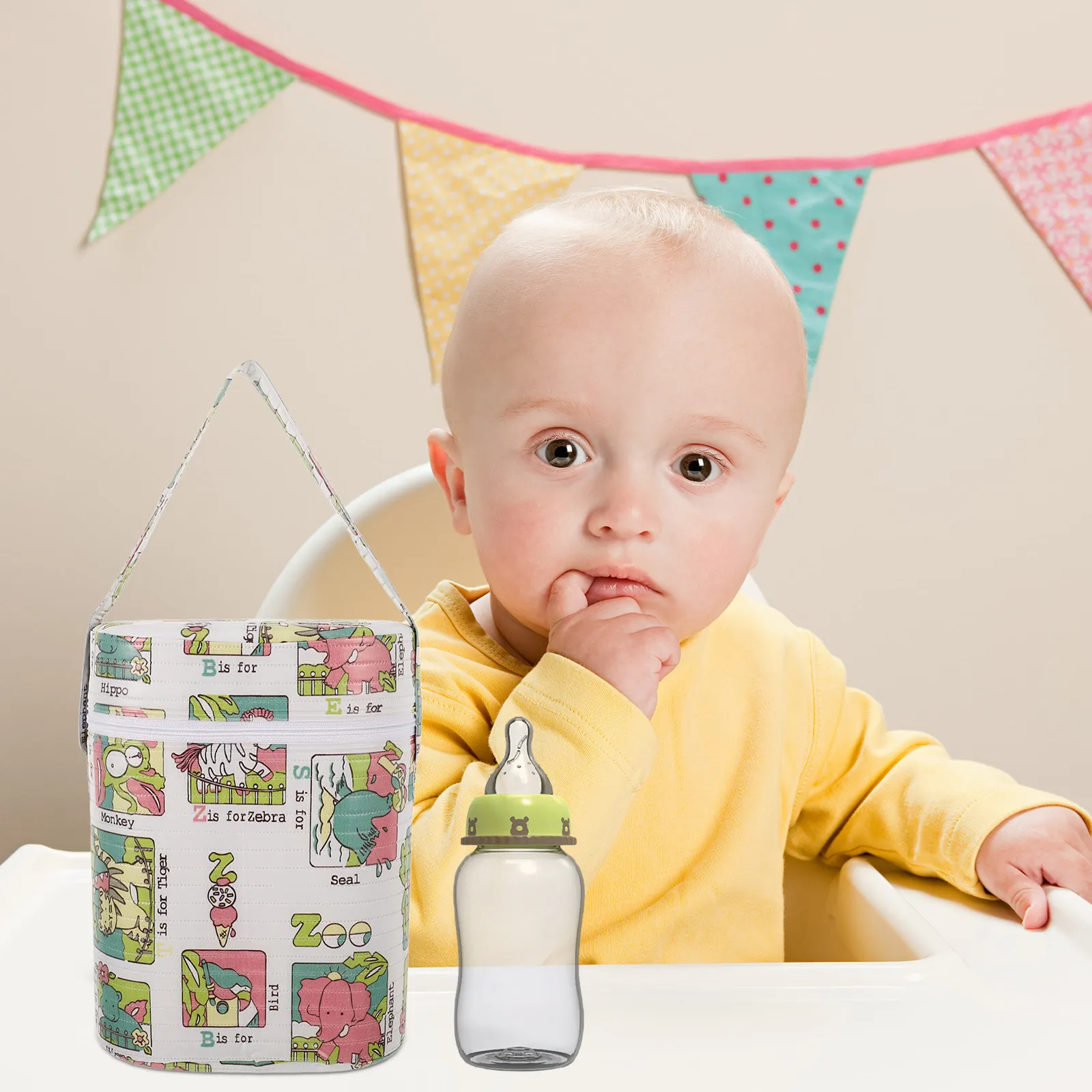 

Milk Cooler for Breastmilk Thermal Heat Keeper Bag Baby Bottle Insulation Cover