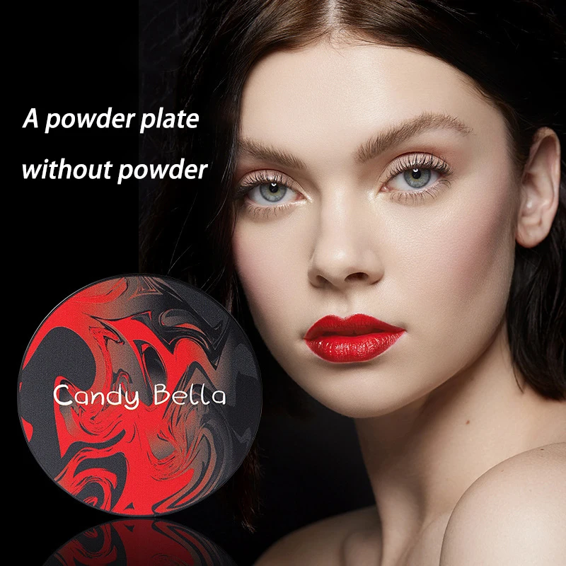 溶岩セッティングパウダー透明オイルコントロールマットコンシーラー防水ソフトフェイスファンデーションメイクアップコンパクトパウダーデュープ化粧品