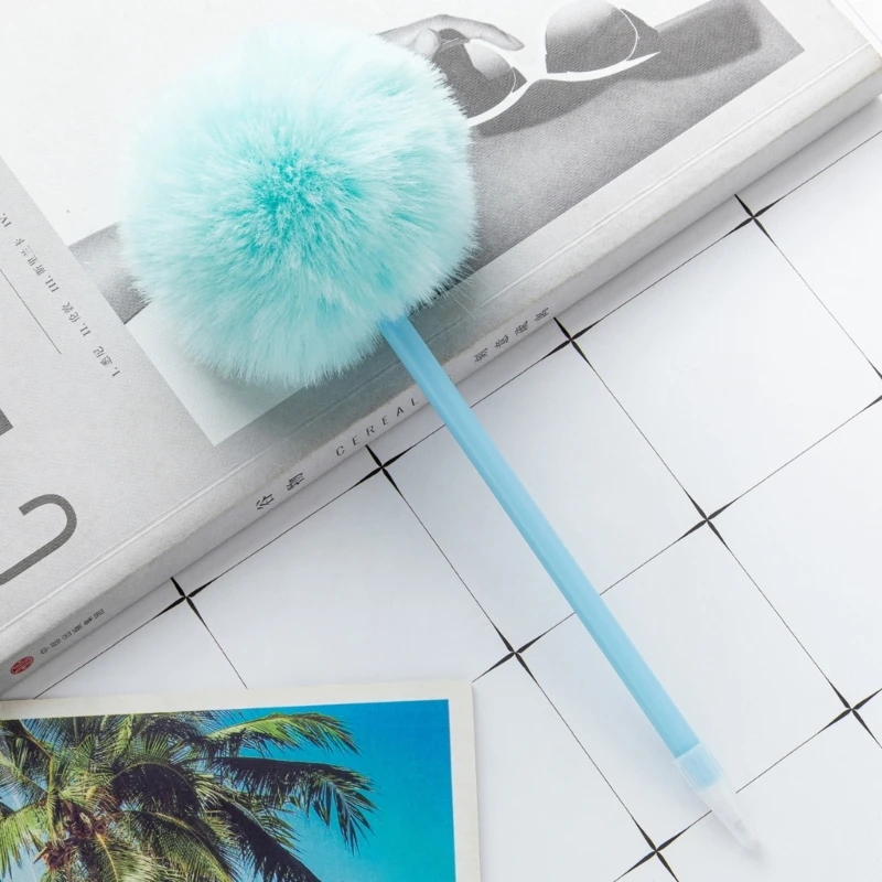 10 piezas bolígrafo felpa, bolígrafo escritura divertido, para escribir, rellenos calcetín navideño para y