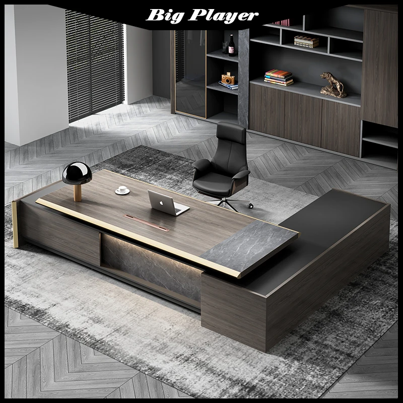 خزانة مكتب فنية للتخزين، ملحقات بسيطة وحديثة، مكتب غير عادي، أثاث مكتب أوروبي عالي الجودة #3