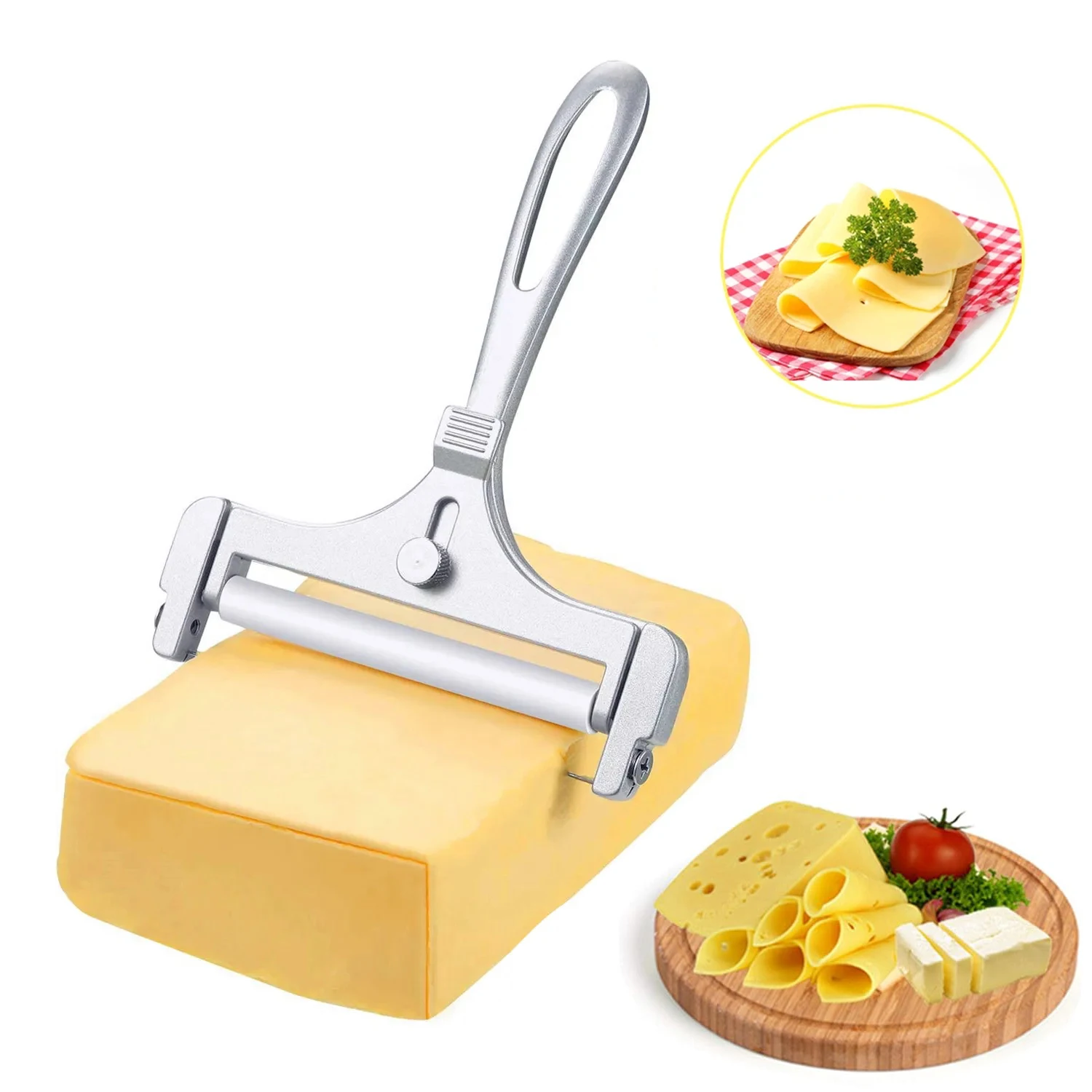 Kitchen Tools Cheese Slicer 1PC Cake Butter Plane Slicer Kitchen Gadgets Stainless Steel Cheese Grater Cutter