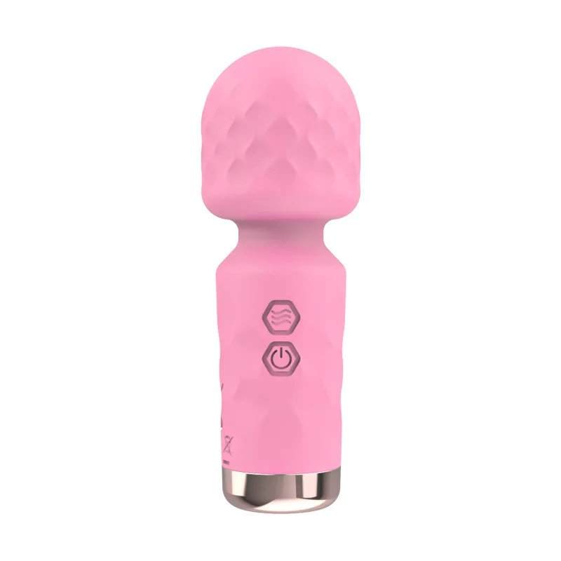 10 Modes Powerful Vibration Mini Vibrator Usb Charging Handheld Body Massager Clitoris G-Spot Vibrators Sex Toy Women AV Wand_voghion.com