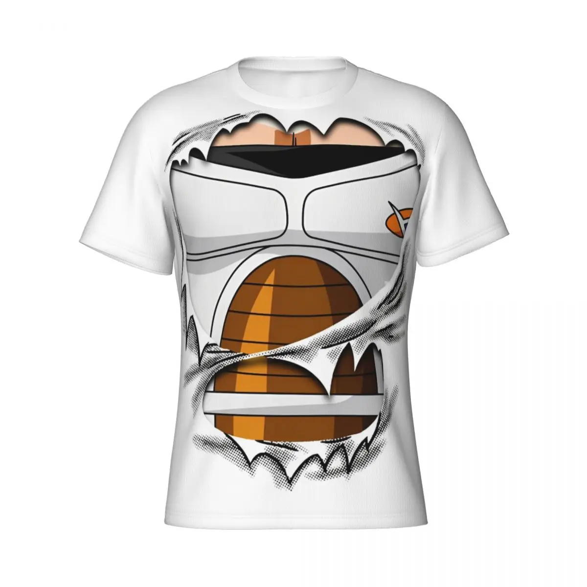 

Vegeta Dragon Ball 3D Print T-Shirt for Men Women Funny Polyester Tees Round Collar Short Sleeve T Shirts Birthday Gift Tops