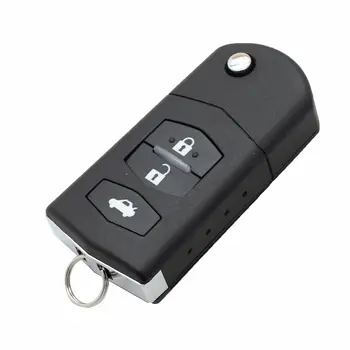 Cocolockey 折疊遙控汽車鑰匙圈 2B 3鍵折疊鑰匙套 適用於馬自達2 3 6 遙控鑰匙 Visteon 2003 - 2007 替換件 10 最佳銷售 2003年馬自達6 - №3
