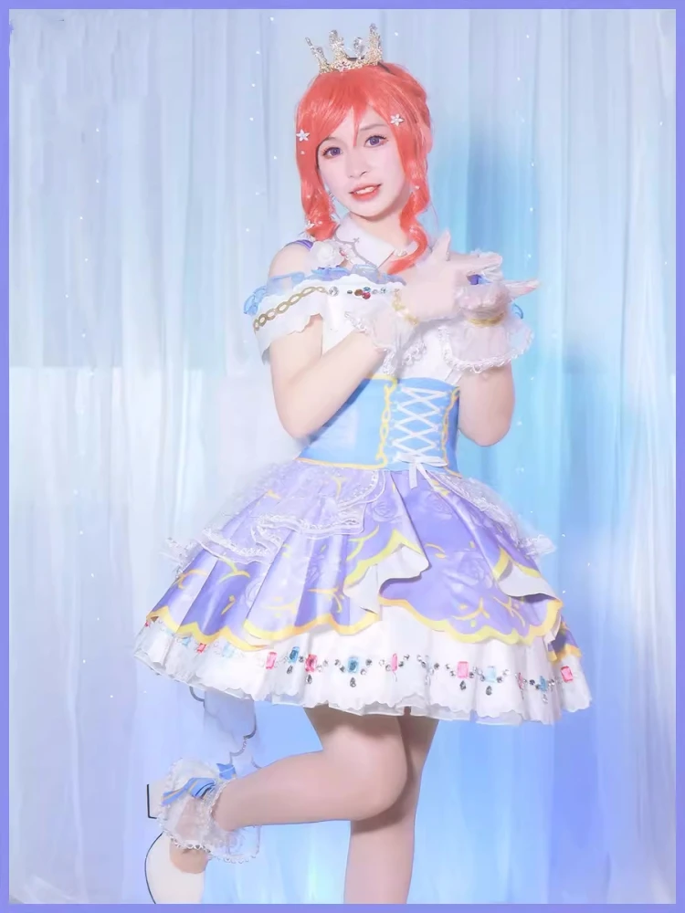 

Maki Nishikino Cosplay Dress Anime Lovelive Women Girls Lovely Dress Costume Role Play Clothing Halloween Party Uniform 2024 New