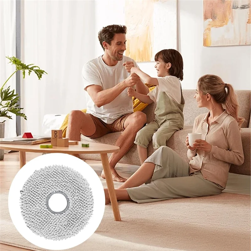 【Berserk】طقم ملحقات وسادات قماش الممسحة للمكنسة الكهربائية Roborock Saros 10R، Qrevo Curv، Q Revo، Qrevo Maxv، Qrevo Master