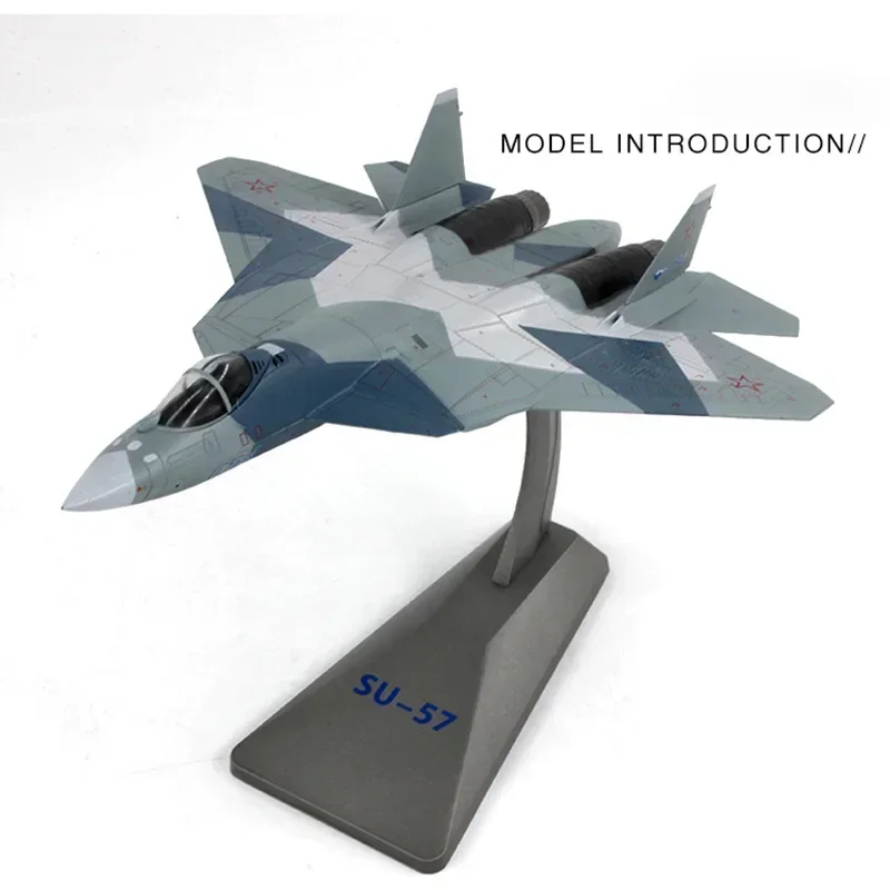 

1/72 Scale AF1 Russian Air Force SU-57 Stealth Fighter T50 Finished Alloy Die Casting Simulation SU-57 Aircraft Model Toys Gifts