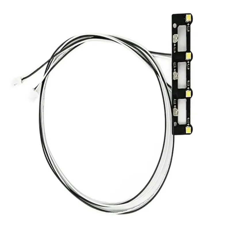 

Светодиодная световая панель для крыши (LED Roof Spotlight PCB Light Board) для радиоуправляемых грузовиков Tamiya 1:14, самосвалов SCANIA 6X4 770S 56368, LESU DIY