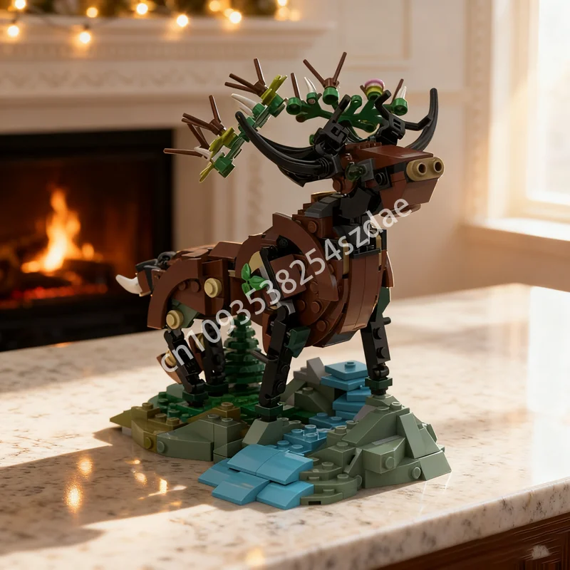 

399pcs MOC Guardian The Forest Model Building Blocks Construction Assemble DIY Creative Christmas Gift Idea Brick Toys Kids