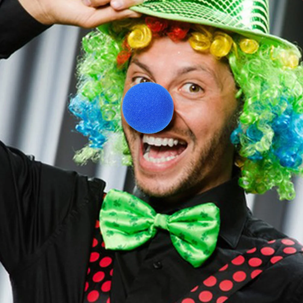 Accessoires de nez de Clown, 20 pièces, éponge Adorable, cadeau de fête Cosplay, léger, Portable, confortable au toucher, décor mémorable