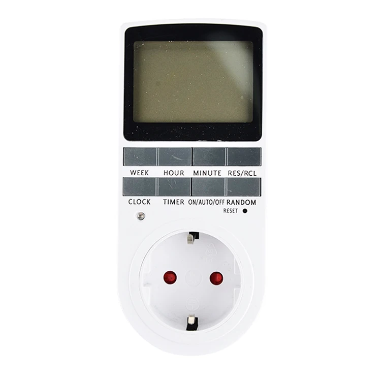 Electrical Outlet Plug Timer Socket Countdown Smart Time Setting Switch Timer Control Socket Electronic Digital Time Switches