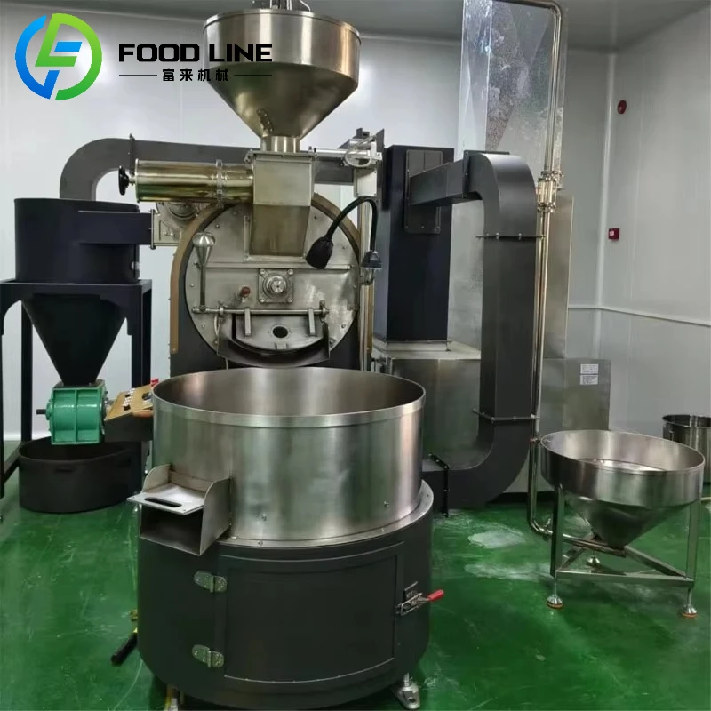 التجارية 1 كجم 5 كجم 10 كجم 50 كجم آلة تحميص حبوب البن للمقاهي المحمصة المتخصصة المقاهي والاستخدام المنزلي