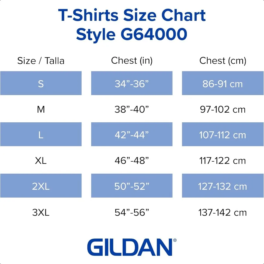 Gildan Adult Softstyle Cotton TShirt Style G64000 Multipack