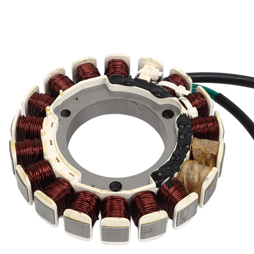 6AH-85510-00 Stator Assy For Yamaha Outboard Motor 4 Stroke F9.9 F13.5 F15 F20 F20-05000200 TJ6114 Boat Engine Aftermarket Parts