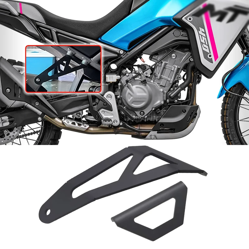 

Для CFMOTO 450MT задняя подставка для ног, заглушка, подходит для CF-MOTO IBEX 450 MT MT450, подножка для мотоцикла, съемный кронштейн для выхлопной трубы