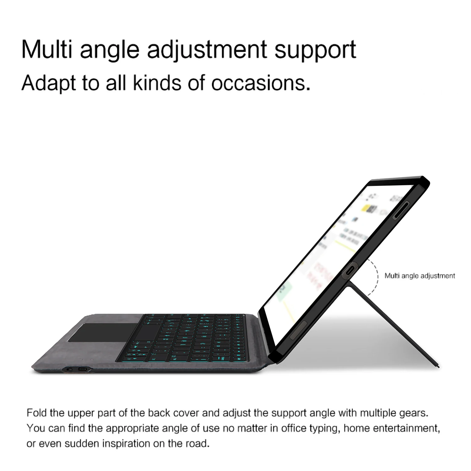 Keyboard Case For Samsung Galaxy Tab S10 Lite 10.9
