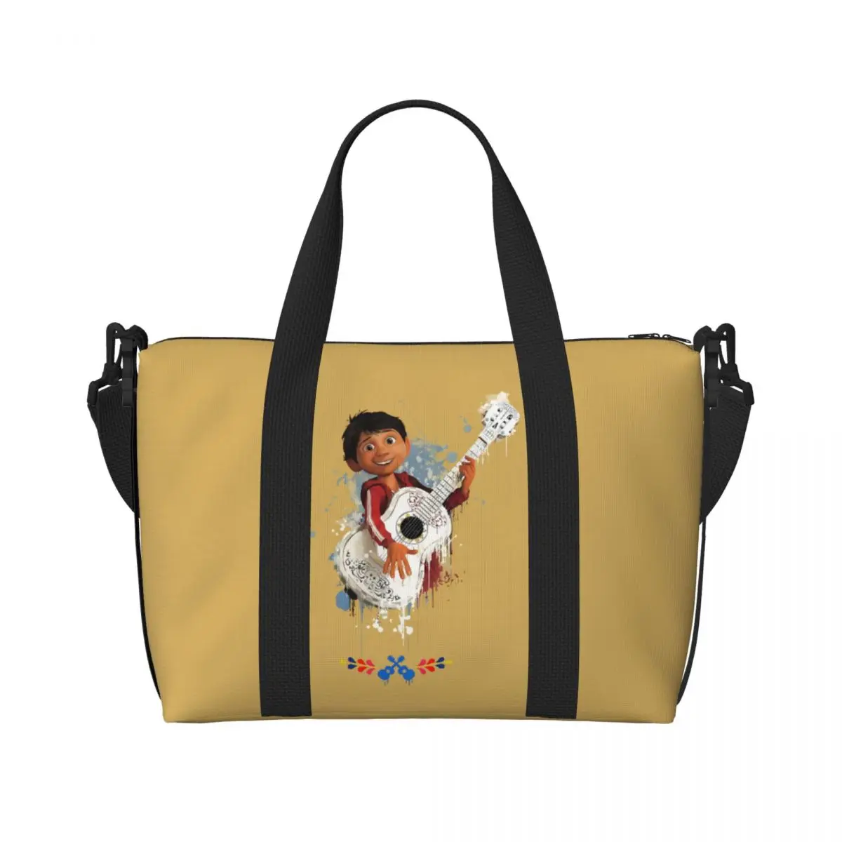 

Женская пляжная большая сумка Coco на заказ Miguel с большим отделением, пляжные дорожные сумки для спортзала