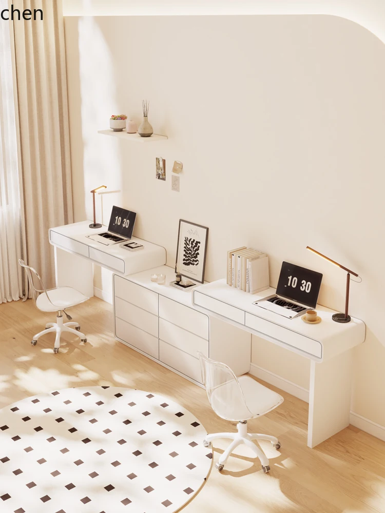 

QZT Desk Makeup Table Two-in-One Computer Desk Dressing Table Integrated Bedroom Furniture