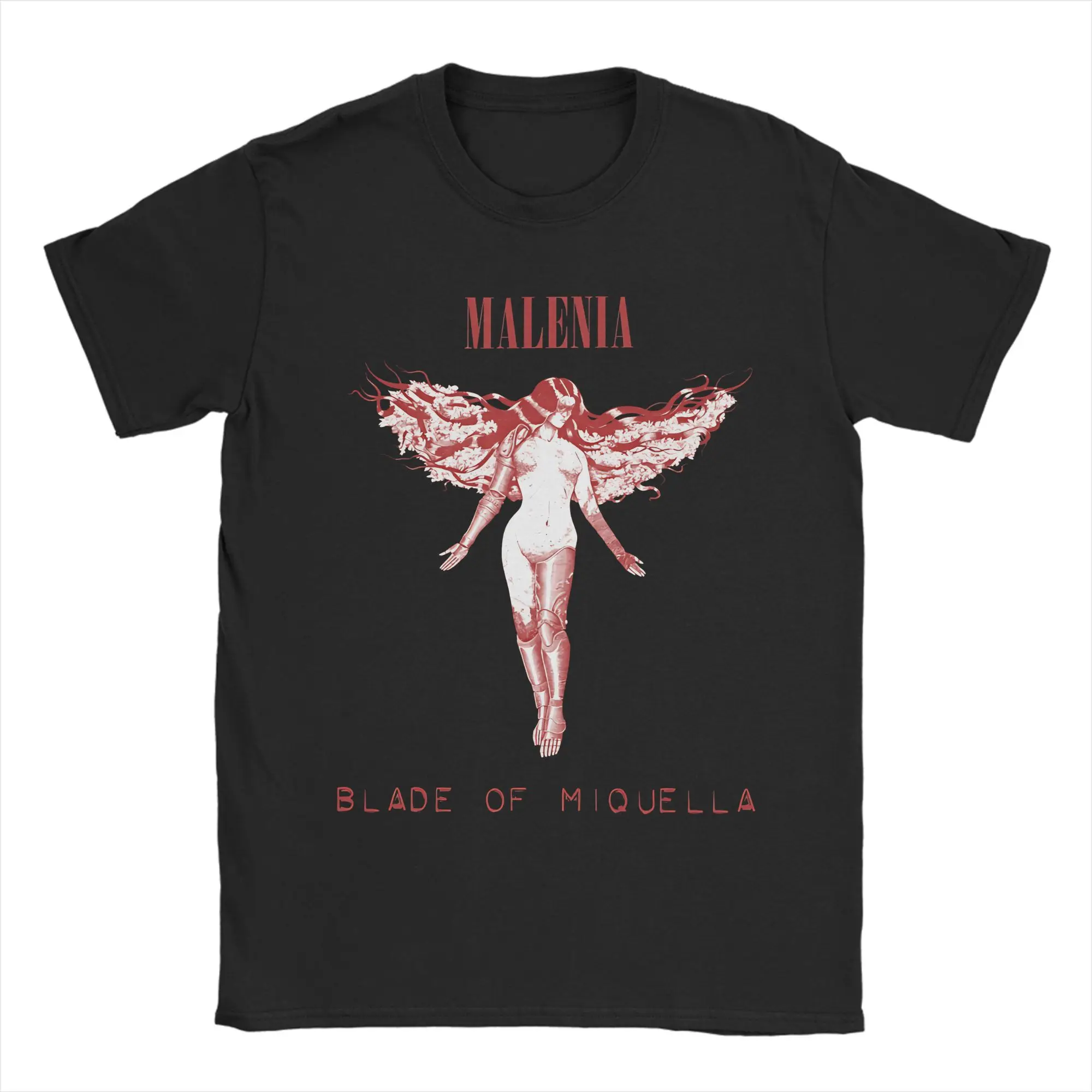 Malenia Blade Of Miquella T Shirts for Men 100% Cotton Vintage T-Shirt Round Neck  Tees Short Sleeve Clothes Plus Size