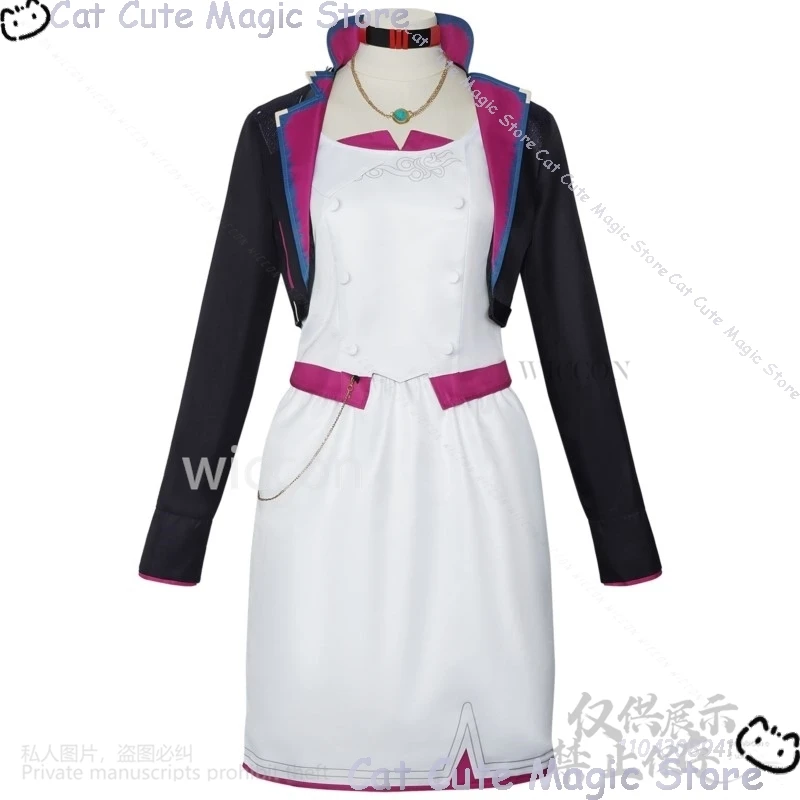 Arcane lol anime jogo cosplay jinx traje sexy vestido uniforme perucas para festa de natal de halloween meninas mulher roleplay personalizado