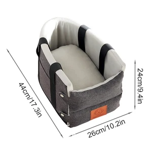 Tragbarer Sicherheitsautositz für Haustier, Beuteltransport, Hunde- und Katzentransport, Reisen, Kameradschaft 8 Hauptverkaufskatze Carrinho - №1