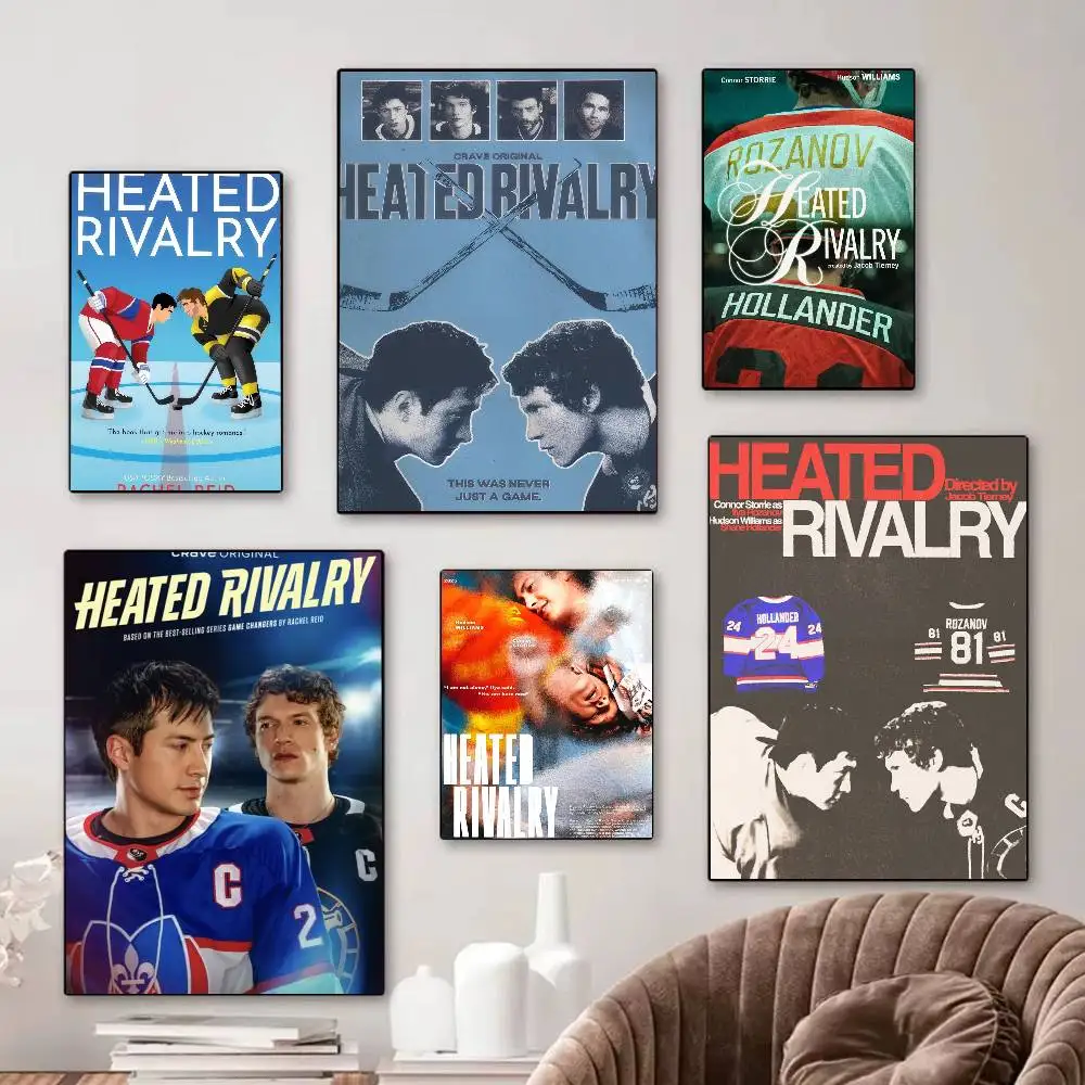 Movie H-heated classic Rivalry   Whitepaper Poster Waterproo