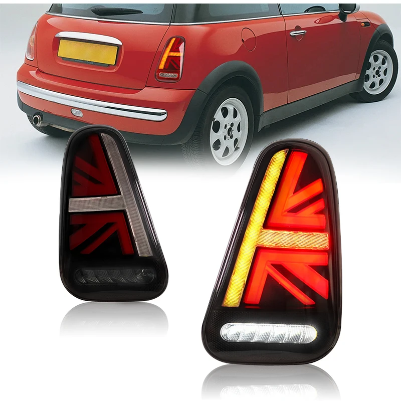 

Car LED Taillight Tail Light For Mini Cooper R50 R52 R53 2001-2006 Rear Running Light+Brake Lamp + Reverse + Dynamic Turn Signal