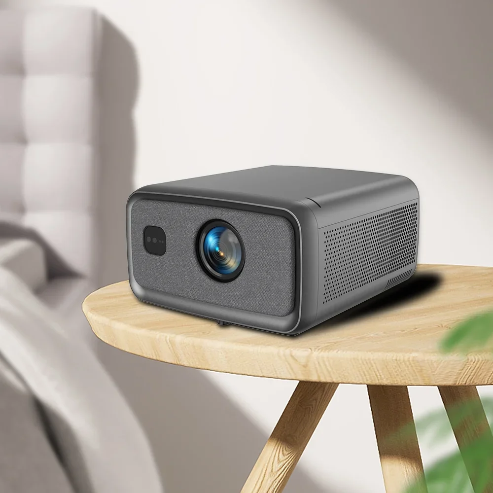 8K Prorjector 1800 ANSI  LOW MOQ OEM/ODM CubeLite Full HD 1080P Mini Beamer Smart Home Cinema Projector Youtube 4K Videos  8K