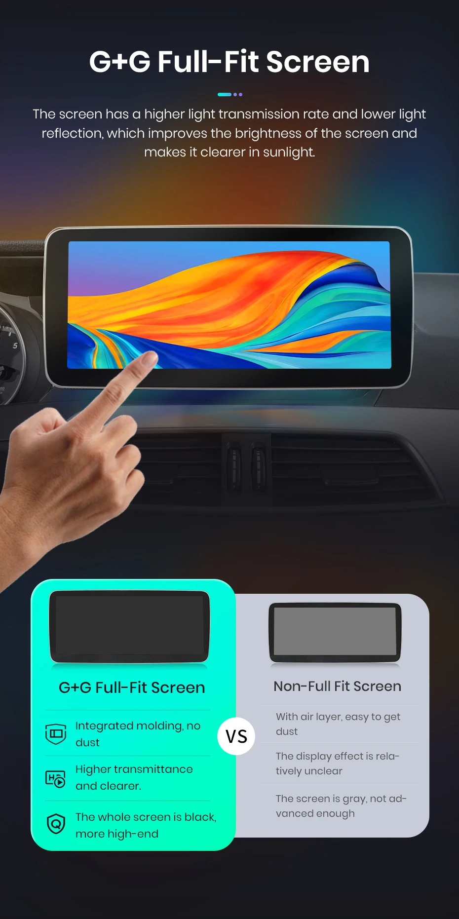 Junsun KSW Qualcomm 665 CarPlay Für Apple Auto Radio Multimedia Für Mercedes-Benz C Klasse W204 S205 C204 2007-2018 4G WiFi Stereo – Detail 7