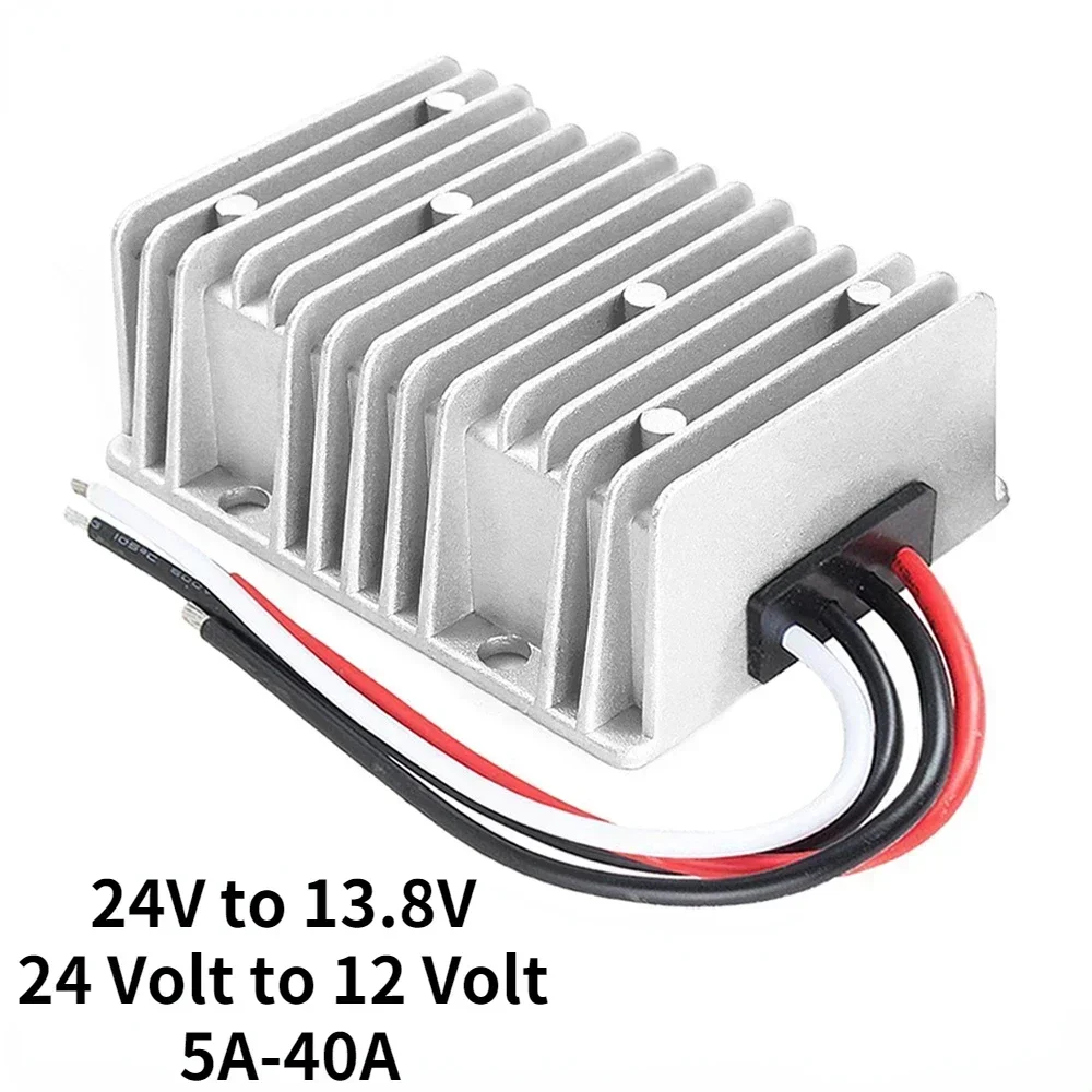 

24 Volt to 12 Volt 40A 24V to 13.8V 30A 20A 15A 10A 8A 5A Voltage Transformer DC DC Converter Step Down Buck Regulator