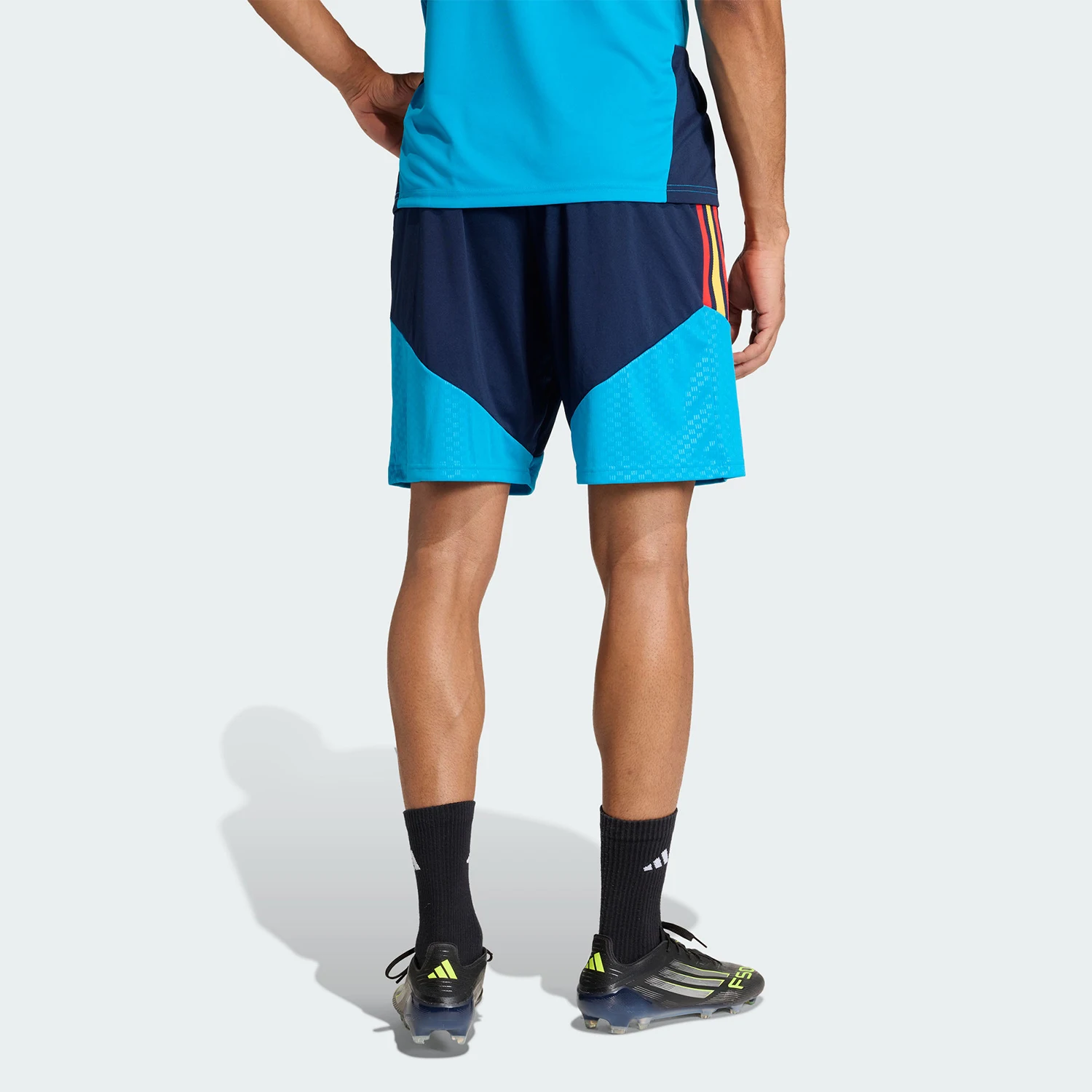 Adidas genuine summer men's football training fashionable and comfortable shorts KA8189