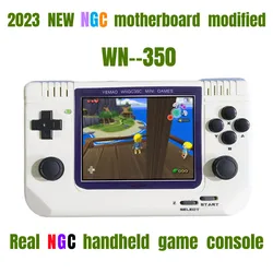 2023 latest 3.5 inch AV Signal Screen Game console Modified For Nintendo Wii/Gamecube Portable Handheld with Case and Charger