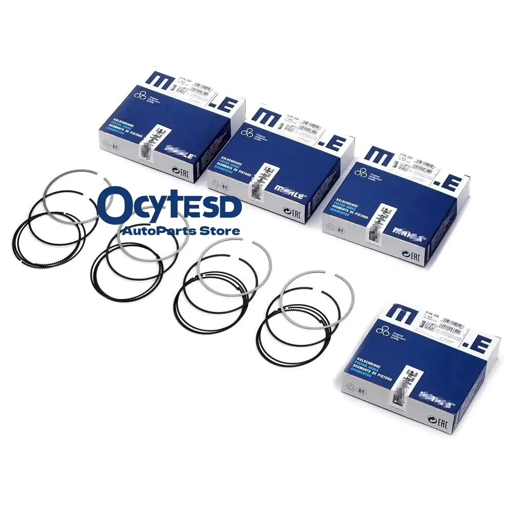 Juego de 4 Anillos de Pistón STD Φ80.4 para Mercedes-Benz C160 C200 C260 E260 W205 W213 EQ Boost MHEV Híbrido 1.5 Turbo M264.915