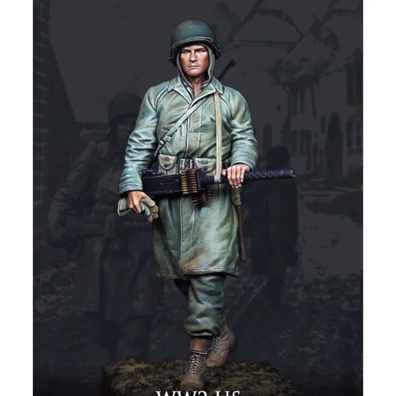 1/16 Resin Model America Soldier Resin Model Kits Figure Soldier GK Unmontierter und unbemalter Bausatz