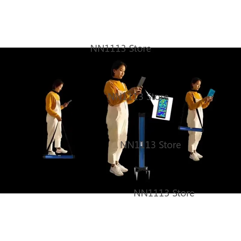 

New Golden Rod pro ADMT-1GT3 3D/Sectional/Curve Diagram under Ground Detector 100m Depth Plastic All-Mineral Finder IP55 Rated