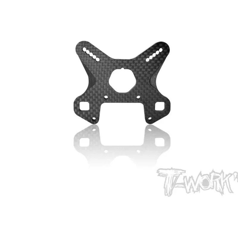 Original T works TO-247-MBX8R-F Carbon fiber Front Shock Tower 4mm ( For Mugen MBX8R ) Professional Rc part