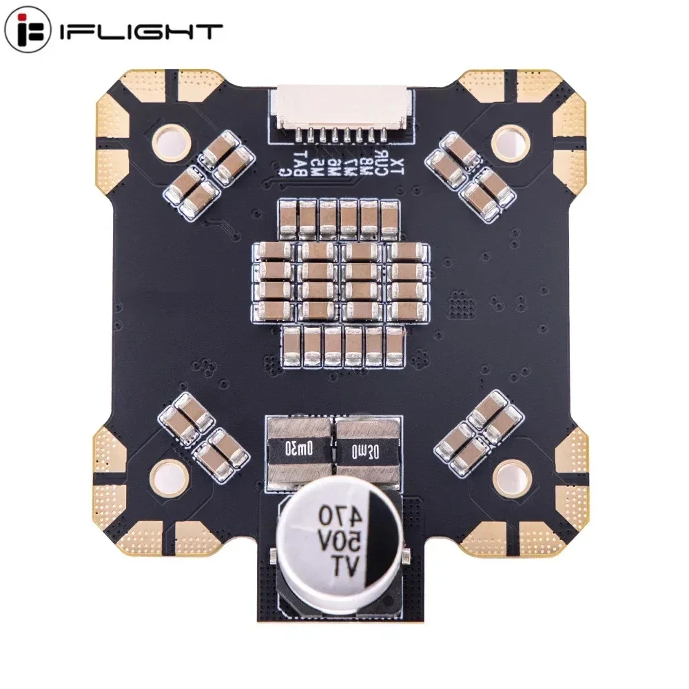 IFlight BLITZ PDB Pro 330A Mini Power Hub Power Distribution Board  With Dual BEC Output 5V 3A /12V 2A Support Current 88A/55A