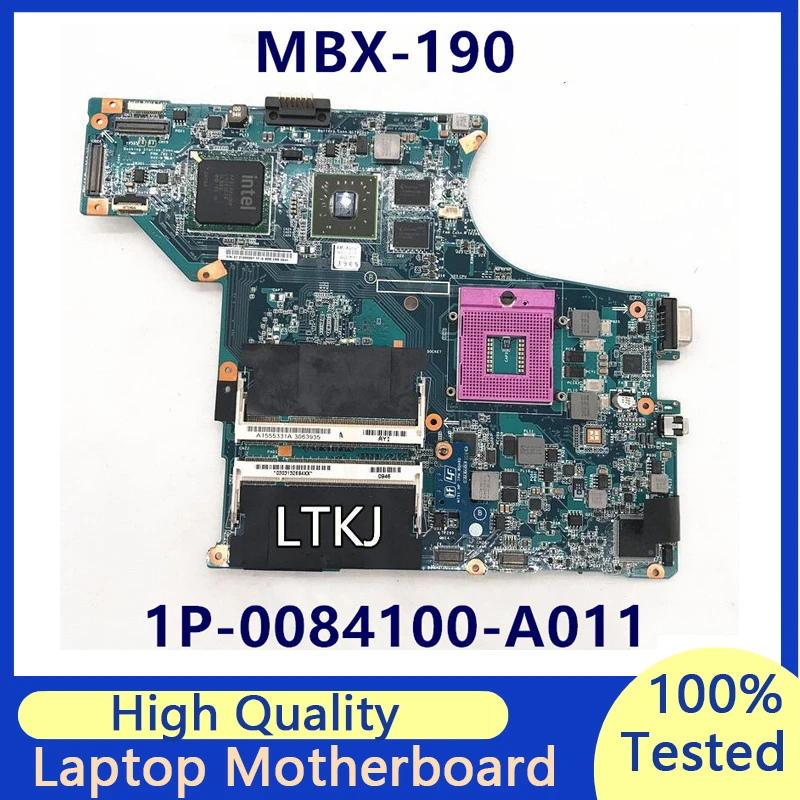 

Mainboard For Sony MBX-190 Laptop Motherboard 1P-0084100-A011 SLB97 PM45 216-0707011 100% Fully Tested Working Well