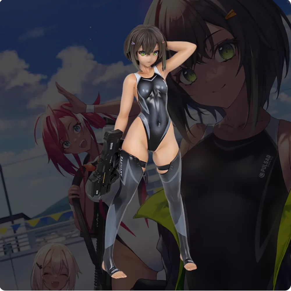 

22cm ARMS NOTE Suieibu no Buchou-chan 1/7 Amakuni Hobby Japan Anime Figures PVC Action Figure Toy Game Collectible Model Doll