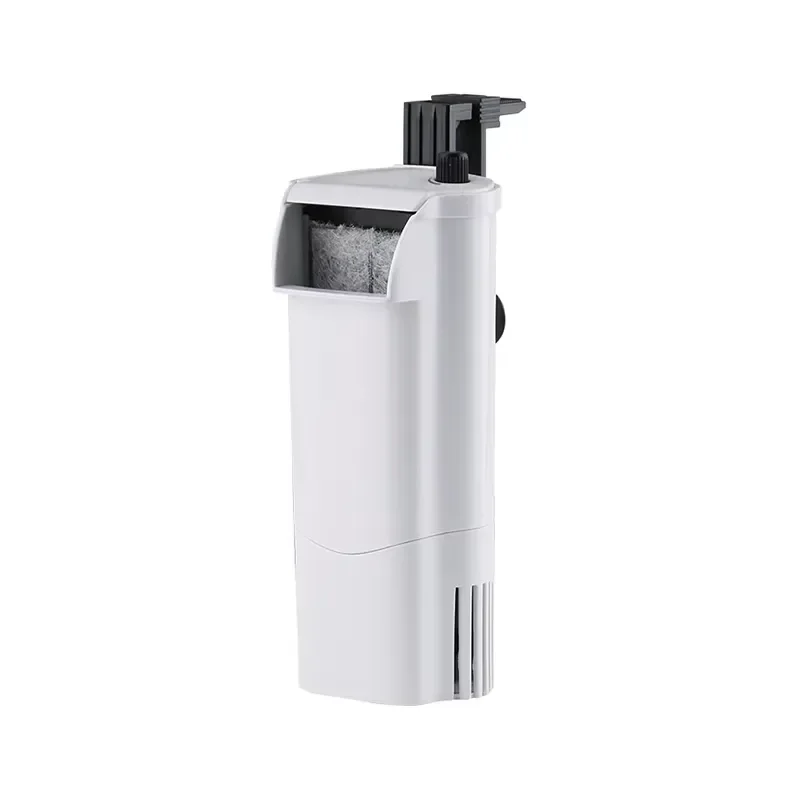 3-in-1 Rectangle Plastic Water Filter Pump for Aquarium Fish Tank and Mini Turtle Tank Low Water Level Waterfall Filter