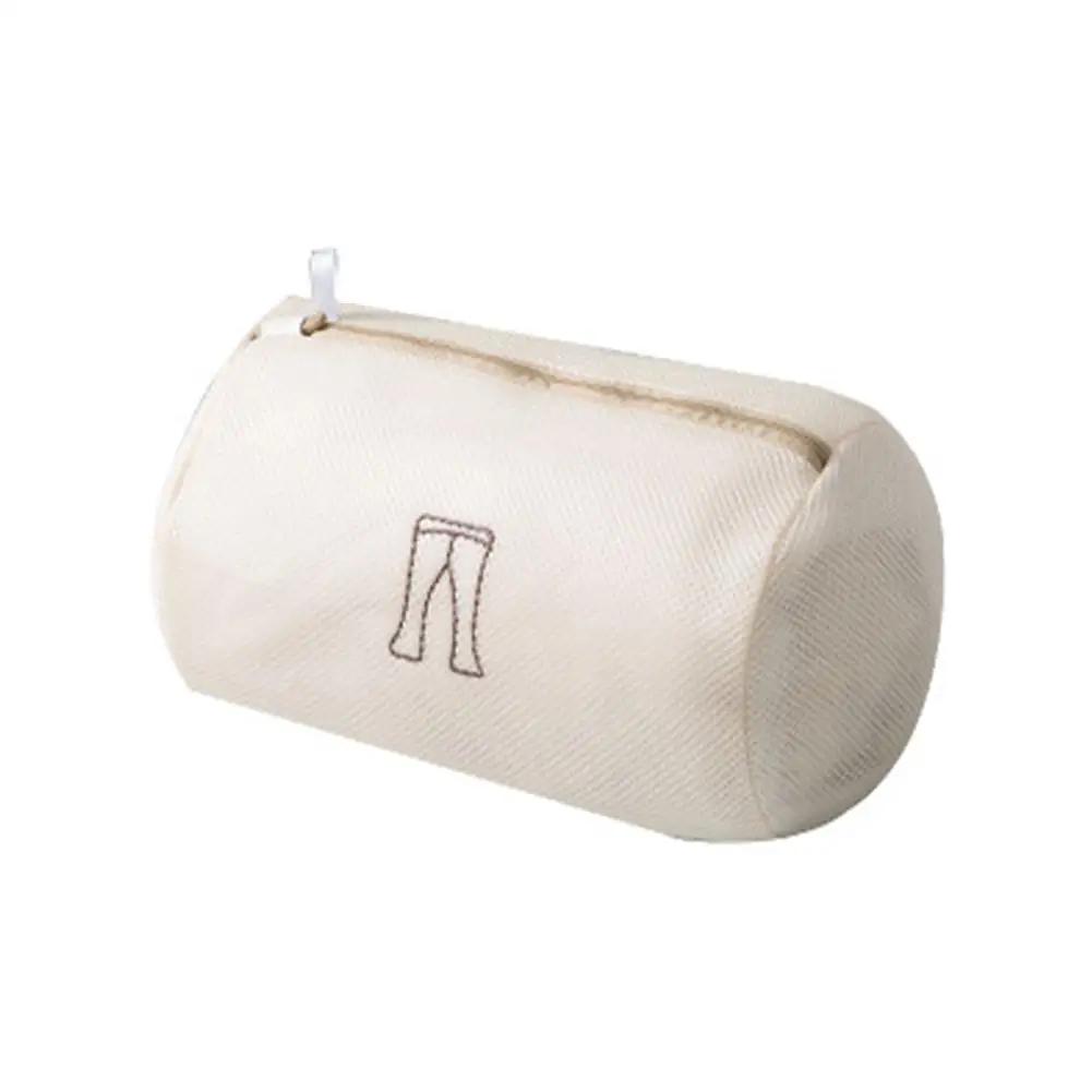 Bolsa de malla de poliéster para lavandería, cesta de red gruesa para lavadoras, sujetador de malla, R5L9
